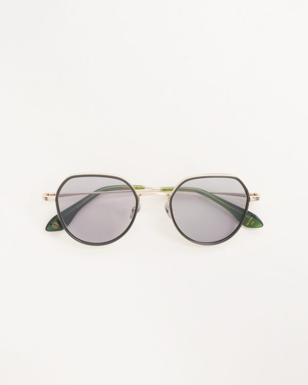 Chantilly 70 vert olive et or solaire gris clair - Meti