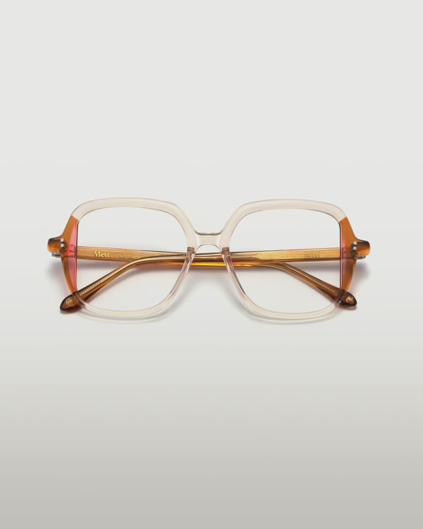 Farah translucide & taupe – optique - Mēti