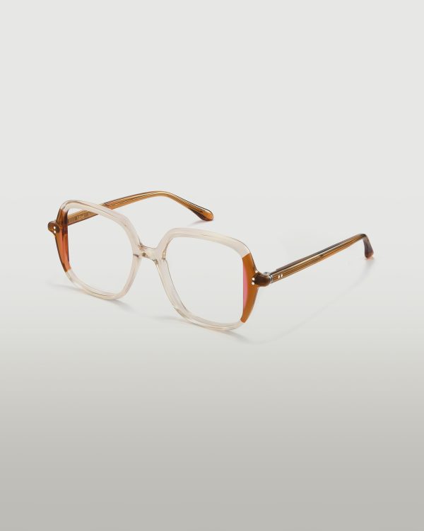Farah translucide & taupe – optique - Mēti