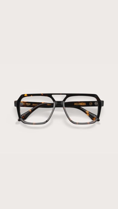 DeLorean ecaille sombre – optique femme - Mēti