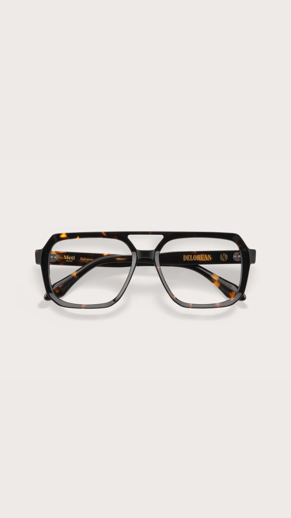 DeLorean ecaille sombre – optique femme - Mēti