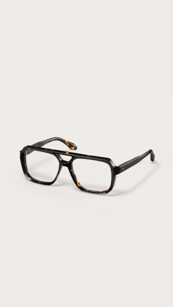 DeLorean ecaille sombre – optique femme - Mēti