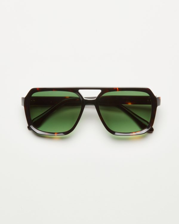 DeLorean ecaille sombre – solaire homme - Mēti